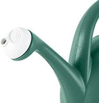 2-Gallon Premium Plastic Rosette Watering Can - The HC Companies 11"x21"x13.75" in Evergreen Color - Image 5