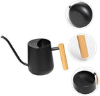 Toddmomy 2pcs Spout Watering Pot Stainless Steel Flower Watering Can Ergonomic Handle for Plant Care for Home Gardening - Image 3
