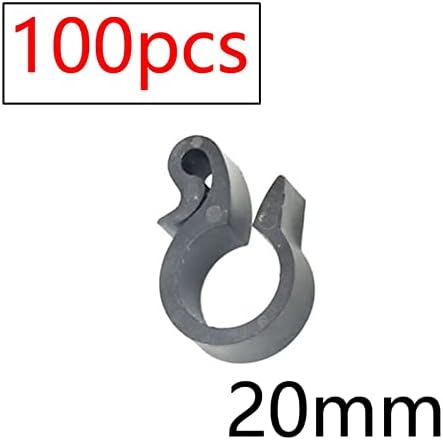 Generic Drip Irrigation 16/20/25mm Tube Barb Fittings Connector Tee Elbow Connector Cap Plug End Kit 1/2 Inch Tubing Hose Garden(Blue) - Image 2