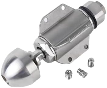 High Pressure Rotating Nozzle for Pipe Cleaning and Flushing by Unknown