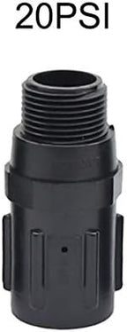 Leak-proof pipe hose fittings Preset Pressure Regulators with 3/4" FHT x MHT Hose Thread Reduces Incoming Water Pressure 15PSI To 45PSI Garden Watering 10 Pcs ( Color : 20PSI , Diameter : 3/4'' ) - Image 2