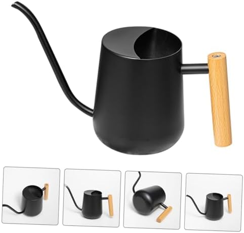 ORFOFE Sturdy Stainless Steel Watering Can with Long Spout for Indoor Plants Ergonomic Handle Capacity Pot for Efficient Flower and Garden Watering - Image 7