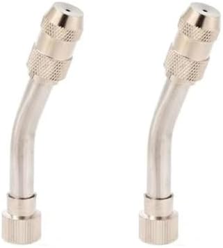 Adjustable Garden Hose Nozzle Sprayer, Elbow and Straight for Easy Watering Extended Elbow Nozzle 2pc by Unknown