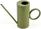 YUYTE Stainless Steel Watering Can 1.5L with Long Spout and Ergonomic Handle for Indoor Plant Watering - Image 2