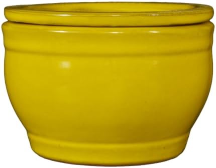 Self Watering Pot for African Violets Indoor Outdoor Plants, 6 inch, Yellow - Image 2