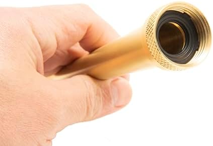 5-Pack 6" Garden Water Hose Nozzle for Yard - Heavy Duty Solid Brass PowerBlast Super Sweeper High Pressure 3/4 Inch GHT Thread Inlet - for Cleaning Driveway, Pool, Kennel and Car - Image 6