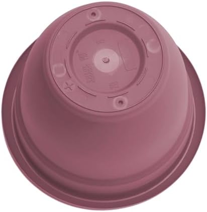 Bloem Ariana 8" Plastic Self-Watering Planter, Dusty Rose, 4-Pack - Image 7