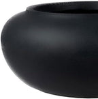 The HC Companies 21 Inch Garden Hose Pot - Durable Lightweight Plastic Decorative Hose Pot for Yard, 100-Foot Capacity Hose Storage, Black - Image 6