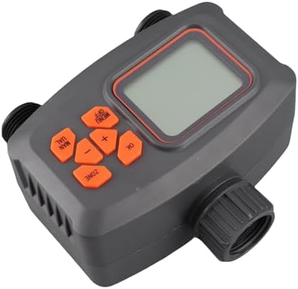 2 Zone Sprinkler Timer 2 Outlet Watering Timer with G3 4 Male to G1 Female Adapter for Irrigation Controller Lawn Garden - Image 3