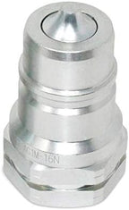 Summit Hydraulics 1” Agricultural Hydraulic Quick Connect Pioneer Style Coupler Set, ISO 5675, 1” NPT Thread - Image 3