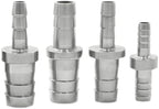 Hose Connector 10pcs 304 Stainless Steel 2 Way Barbed Pipe Fitting Reducer Straight Connector Pagoda Joint Hose Barb, for Home Garden Hose Connectors Accessories(25mm - 38mm) - Image 6
