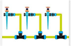 360 Degree Automatic Garden Sprinklers Watering Grass Lawn Rotary Nozzle Rotating Water Sprinkler System Supplies 1Pc - Image 5