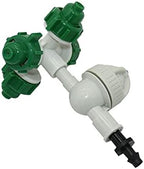 5 Pcs Greenhouse Hanging Anti Drip Misting Nozzle Cross Fog Atomizing Water Spray to Irrigation by Unknown