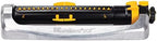 Melnor 65154AMZ XT Turbo Oscillating Sprinkler,Metal Base,4,500 sq. ft.,Quick Connect Bundle,3-Way Adjustable,Black,Yellow,(Pack of 12) - Image 3
