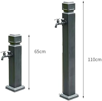 Outdoor Faucet Vertical Antifreeze Garden Water Column，freestanding Hose Stand with Brass Faucet, Weatherproof Yard Hydrant Water Feature Fountain,for Car Washing and Watering, 110cm kit 2 - Image 2