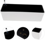 Happyyami 1set Self-Watering Flower Pot Base Automatic Indoor Planter for and Vegetables Design Water Level Indicator for Home and Balcony Gardening - Image 3