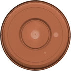 Bloem Terra Plastic Saucer Tray for 14" Terra Planters, Terra Cotta, 2-Pack - Image 5
