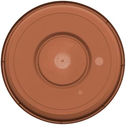 Bloem Terra Plastic Saucer Tray for 4" Terra Planters, Terra Cotta, 10-Pack - Image 5