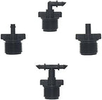 Garden Plumbing Hose Adapter 10 4 / 7mm Hose Barb Connectors With 1/2 Inch Male Thread 1/4 Inch 2-way Water Hose Drip Irrigation System Accessories (Color : 6MM) - Image 2
