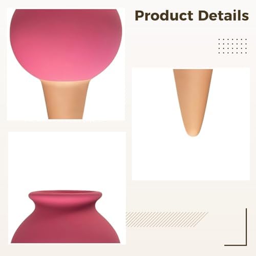 8 Pcs Terracotta Plant Waterings, Self-Watering Spikes for Indoor Plants and Outdoor Pots, Automatic Watering Devices for Pots and Planters, 4 Included, Ideal for Busy Lifestyles - Image 5
