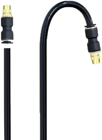 10 Pack Adjustable Misting Nozzle Low Pressure with Misting System Nozzle Extension 8mm Flexible Misting Extended Pole, Atomization Sprayer Nozzle Extensions(Size:100cm) by Unknown