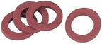 Brass Twin Shut-Off Valve/Hose Splitter with 10 Extra Rubber Hose Washers - Image 3