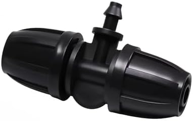 5/16 Inch (1/4Inch) Irrigation Fittings Coupling,Barbed Tee Connectors For (5/16" ID X0.43-0.47" OD) Drip Tubing Barbed Connectors Pack of 20/50/100 (100,5/16-1/4 Reducing Tee With Sharp End) by WOVSTNOV