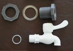 RBS100 Plastic Rain Barrel Spigot Kit(with Bulkhead Fitting)，Replacement for RAINPAL OEM - Image 2