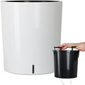 SAROSORA Large Round Self Watering Planter Pot 12.5'' for Home Garden Patio Tall Tree by SAROSORA