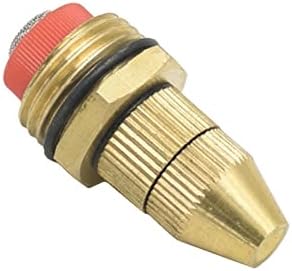 Xiaochen Garden Hose Sprinkler Brass Male 1/2" Atomizing Nozzle Atomizing Nozzle Adjustable Spray Nozzle Garden Irrigation Sprinkler with Filter 20 Pieces (Color : Yellow) - Image 2