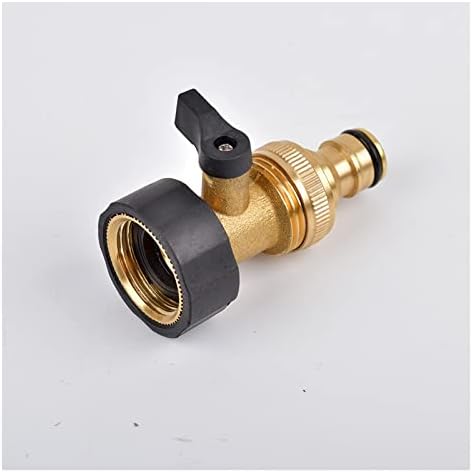 3/4 Inch 2/4-Way Brass Garden Hose Splitter Garden Tap Y-Type Watering Connector Distributor for Outdoor Faucet (Color : G) - Image 4