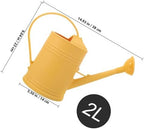 SHINEOFI Thickened Indoor Watering Can with Long Spout Portable Plastic Sprinkling Pot for Flowers and Succulents Gentle Spray Head for Houseplants and Bonsai Gardening Use - Image 2