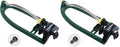 Melnor 65048-AMZ Oscillating Sprinkler with Brass Nozzles and QuickConnect Product Adapter Set, 3,400 sq. ft, Amazon Bundle (Pack of 2) by Melnor