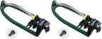 Melnor 65048-AMZ Oscillating Sprinkler with Brass Nozzles and QuickConnect Product Adapter Set, 3,400 sq. ft, Amazon Bundle (Pack of 2) by Melnor