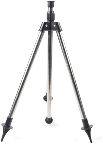 1pc Heavy Duty Tripod Impact Sprinkler - 5000 sq ft Coverage w/Adjustable 25-45ft Range for Large Lawns, Yards & Gardens - Image 4