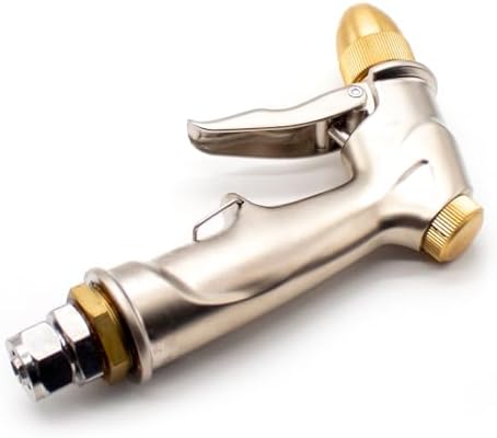 All Metal High Pressure Water Gun, CNC Machine Tool Washing Gun CNC Machining Center Cleaning Water Spray Gun with 6M Pipe - Image 7