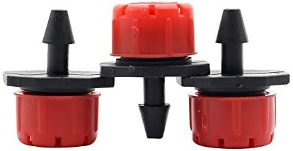 Xiaochen Irrigation Dripper Sprinkler 300 Pcs Red Automatic Garden Dripper Micro Drip Irrigation Watering Anti-Clogging Emitter Garden Supplies for 4/7mm Hose (Color : Red) - Image 3