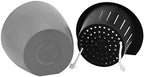 HOIGON 6 Pack 7 Inch Self Water Hanging Plants Pot, Self Watering Wall Hanging Plastic Planters with S-Hooks and Wicks, Lazy Flower Pot for Indoor Outdoor Orchids African Violet, Gray - Image 4