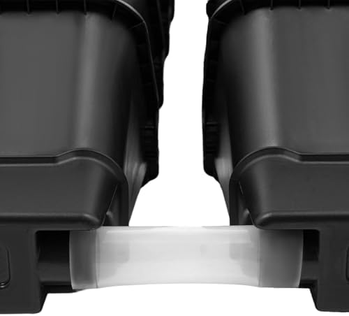 Vertical Wall Planter for Indoor Plant, 8 Pack, Black - Image 7