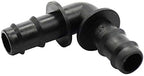 Quick Connect Garden Hose 1/2 Inch 90 Angle Bend Barb Connector Garden Micro Irrigation Water Connectors Drip Irrigation Fittings 100 Pcs (Color : Black, Diameter : 1/2'') - Image 2