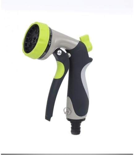 8-function zinc alloy high-pressure car wash water gun, household high-pressure watering water gun by Unknown