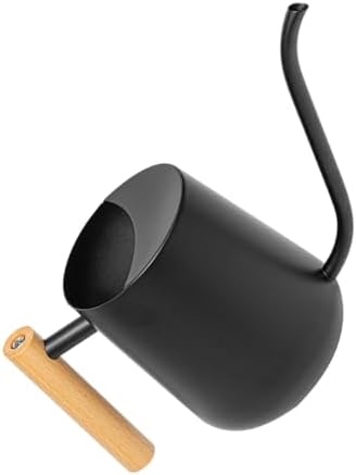 Toddmomy 3pcs Stainless Steel Watering Can Spout Capacity for Indoor Plants and Flowers and Practical Watering Pot Wooden Handle - Image 7