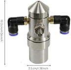 Generic Humidifier Nozzle Industrial Spray Nozzle Misting Nozzle Humidity Nozzle with Side Inlet Ports and Brass Elbows for Reliable Fine Mist Output Suitable, Style to 2 - Image 6