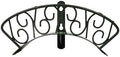 Yard Butler Heavy Duty Wall-Mounted Hose Hanger - Spiral Design, Green by YardButler