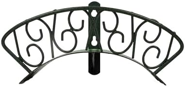 Yard Butler Heavy Duty Wall-Mounted Hose Hanger - Spiral Design, Green by YardButler