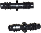 Garden Hose Quick Connect 3/8" 2-way Barbed Water Hose Connector, Straight Connector With Barb, For Garden Drip Irrigation 8/11mm Hose, 250 Pieces Of Fittings (Color : Black) - Image 7