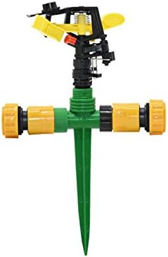 Garden Sprinkler Garden Rotating Nozzle with Supporting Nail, Seesaw Nozzle, Adjustable Angle Water Nozzle for Irrigating Lawn 1 (Color : 1I2 to 1I2) - Image 6