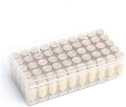 Brass Misting Nozzle, 30 Pcs High Pressure Brass Mister Nozzles for Sprayer 0.1-0.9mm .004-0.035 in Orifice(0.15mm) - Image 5