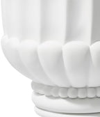 Classic Pedestal Urn Garden Planter, 30 Inch, White - Image 6