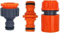 10PCS Hose Garden Tap Water Hose Pipe 1/2 inch 16mm Connector Quick Adapter Fitting Repair Watering Greenhouse(KIT005-20PCS) by Unknown